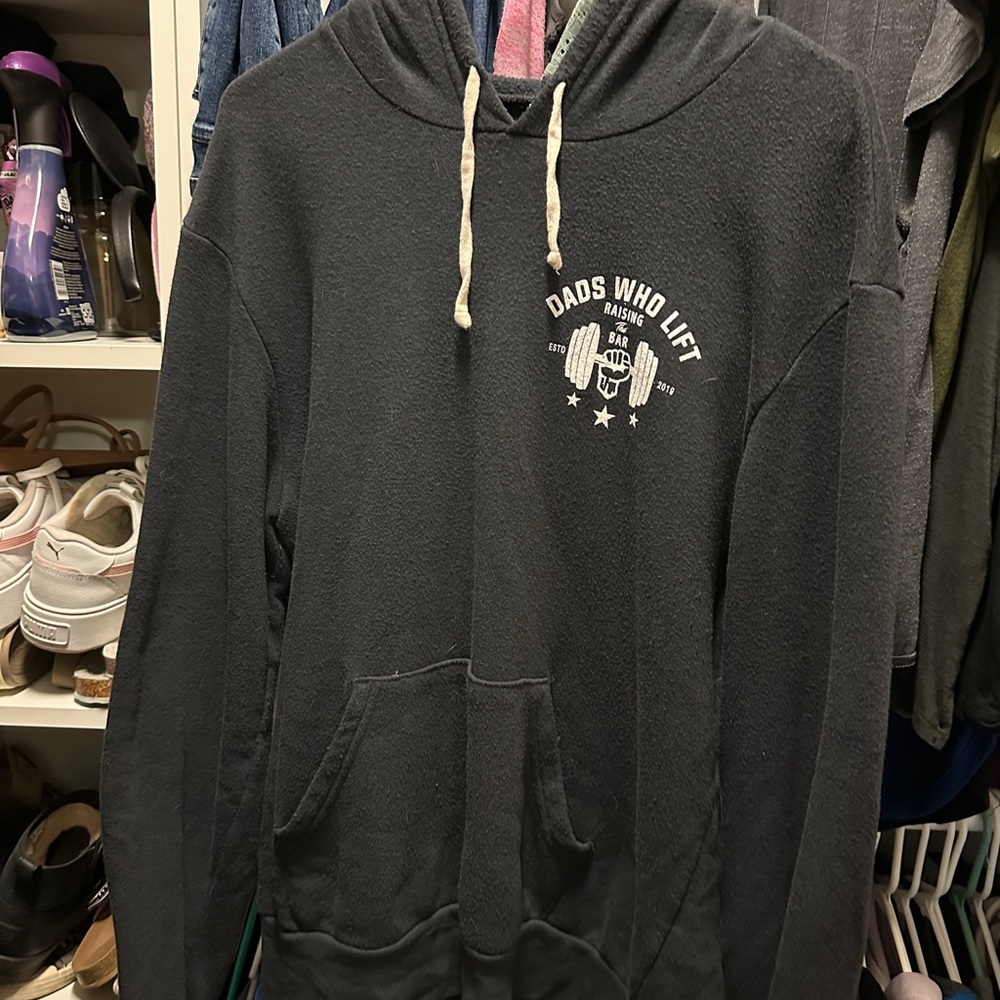 Black Classic Hoodie Sweatshirt